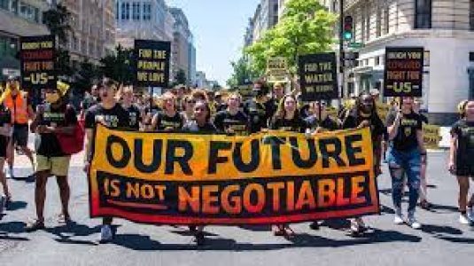 Estados Unidos. Activistas medioambientales inician una huelga de hambre frente a la Casa Blanca