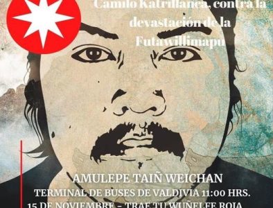 Nación Mapuche. A tres años del asesinato de Camilo Catrillanca / Movilizacion por los PPM