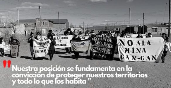 Nación Mapuche. Pu Lofche del Kurrü Leufu: Veto a la zonificaión  minera en Chubut YA