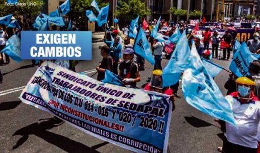 Perú. Sindicato de Sedapal denuncia hostigamiento laboral contra trabajadores