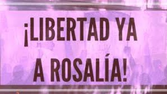 Argentina. Rosalía Reyes en libertad