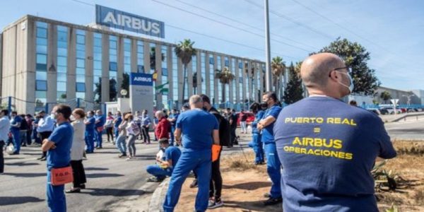 Bahía de Cádiz: Nuevas movilizaciones en Airbus Puerto Real