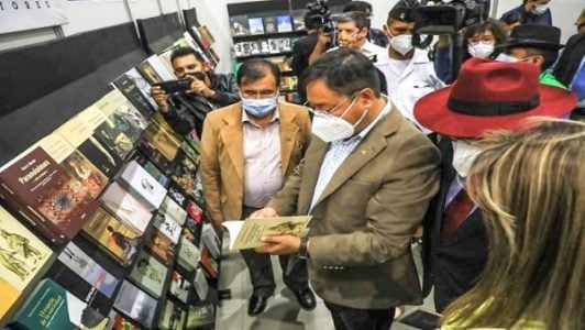 Bolivia. Arce inaugura Feria Internacional del Libro