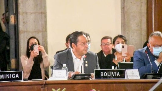 Bolivia. Presidente Arce afirma que la OEA ya no representa
