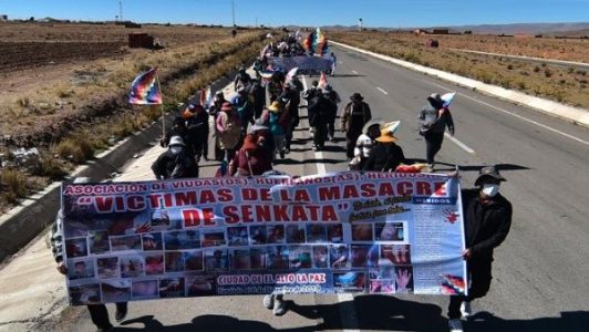 Bolivia. Víctimas de Sacaba y Senkata llegan a La Paz