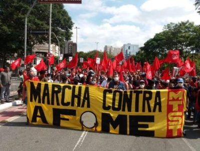 Brasil. Movimientos sociales marchan contra el hambre