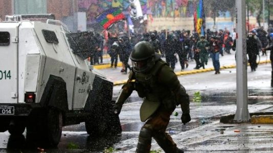Chile. Fuerte represión contra marcha reinvindicando al pueblo mapuche en
