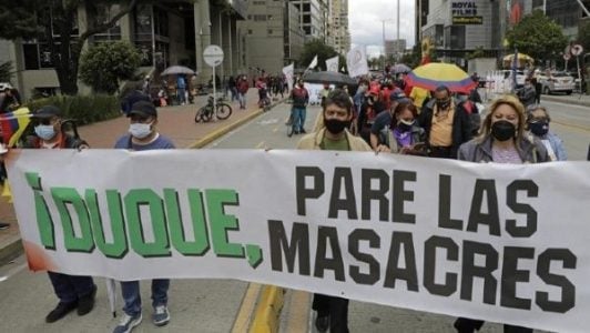 Colombia. Asesinan a tres personas en una nueva masacre