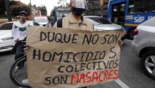 Colombia. Masacre en Antioquia: 4 asesinados /También matan a un