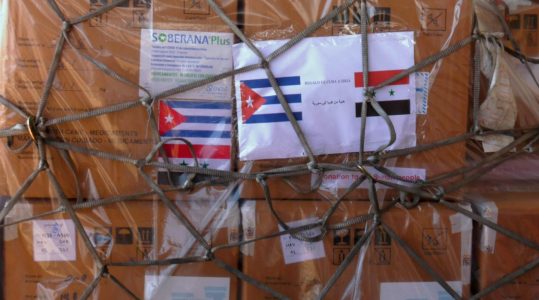 Cuba. Cuba donó a Siria 240 mil dosis de vacunas