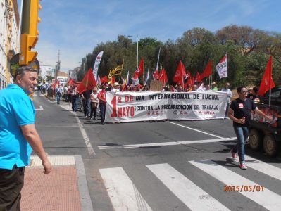 Este es el 1º de mayo más vergonzoso de la historia del movimiento obrero en el Estado español – La otra Andalucía