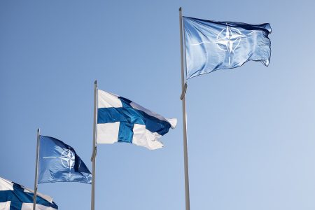 Finland-NATO-flags