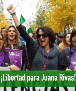 Granada: Reclaman la libertad plena para Juana Rivas y denuncian su persecución por parte de la justicia