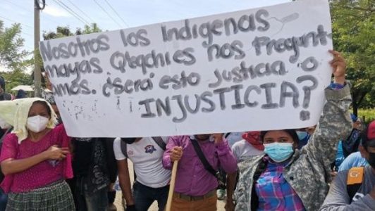 Guatemala. Denuncian represión contra pueblo maya q’eqchi’