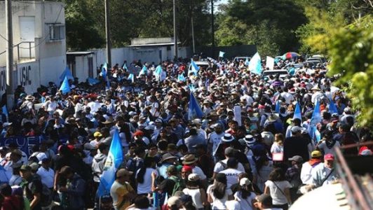 Guatemala. Movilizaciones en rechazo al presidente Giammattei
