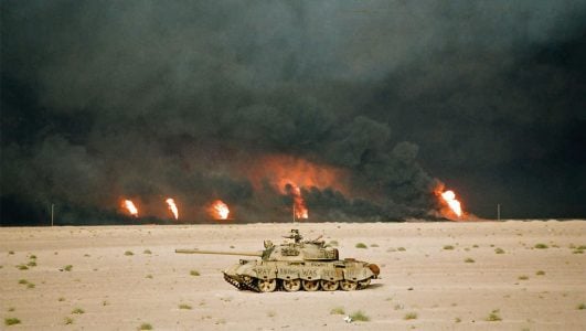 Guerra-del-Golfo-pozzi-petroliferi-bruciati