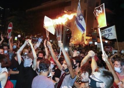 Israel. Por tercera vez en una semana miles de israelíes