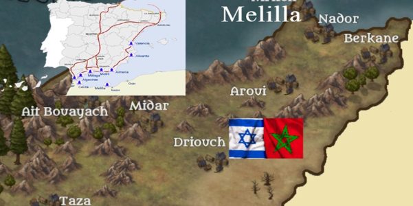 Marruecos e Israel planean una base militar en el Rif, a 40 Km de Melilla.