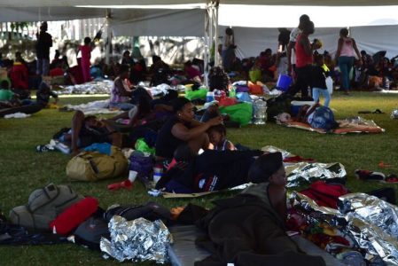 México. Desplazamiento forzado de migrantes a su paso por Campeche