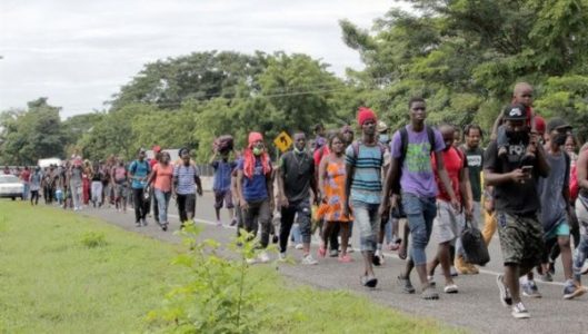 Migrantes. México y Estados Unidos abordan situación de lxs haitianxs