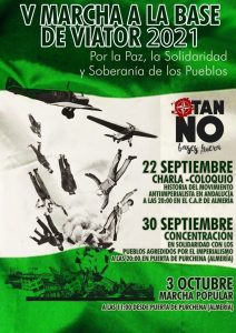 Nación Andaluza llama a participar en la marcha contra la base militar de la Legión española en Viator