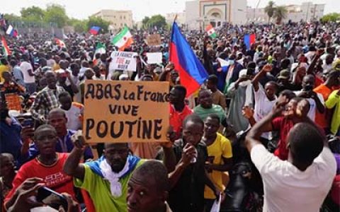 Níger-manifestación