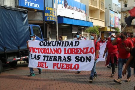 Panamá. Comunidades marchan exigiendo vivienda digna