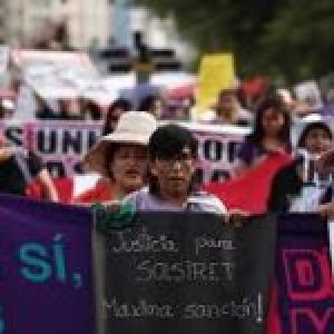 Perú. Así fue la marcha por el Día Internacional de la Mujer en Lima