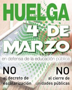 Por la educación pública ¡NO al decreto de escolarización! – La otra Andalucía