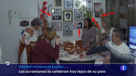 TVE hace un reportaje a una familia ucraniana en el Estado español y se encuentra loas al nazismo